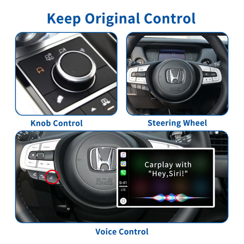 Dasaita Audi CarPlay & Android Auto Integration Retrofit Interface Kit( Wired & Wireless )