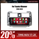 Dasaita Android13 Car Stereo for Toyota 4Runner 2010-2023 Silver Wireless Carplay & Android Auto Car Radio | Qualcomm 665 | 10.25" 2K QLED Screen | Wifi+4G LTE | 6G/8G+64G/256G | DTS|GPS Navigation Head Unit | Optical Output