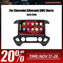 Dasaita Android13 Car Stereo for Chevrolet Silverado GMC Sierra 2014-2019 Wireless Carplay & Android Auto Car Radio | Qualcomm 665 | 13.3" 2K QLED Screen | Wifi+4G LTE |8G+256G | DTS|GPS Navigation Head Unit | Optical Output