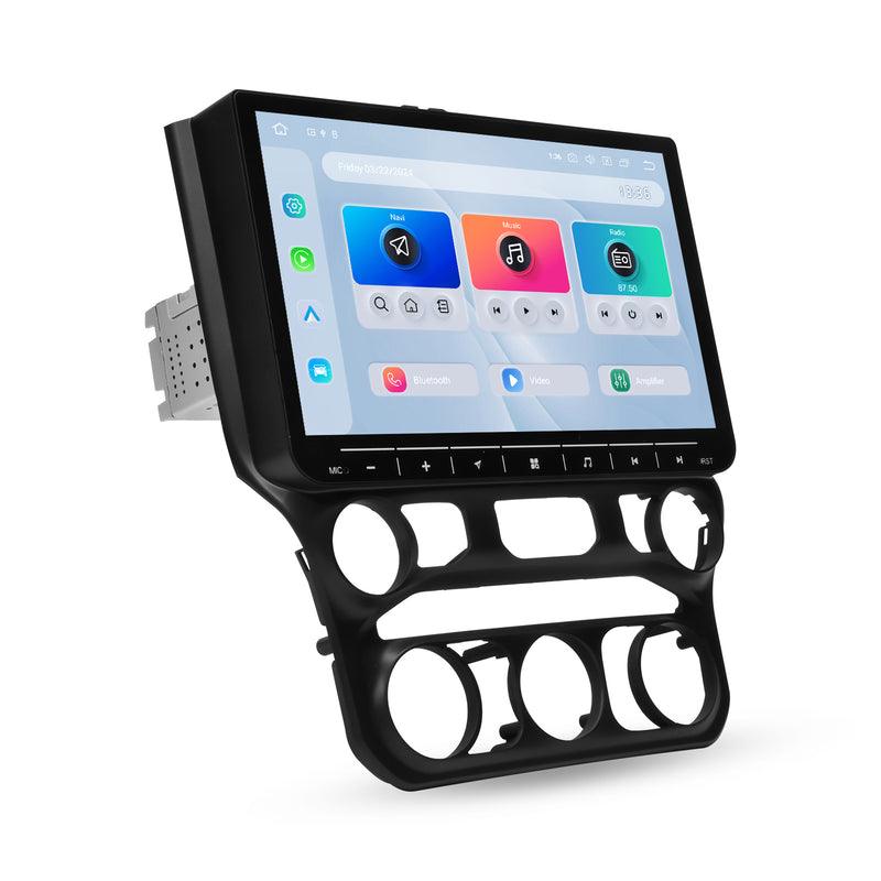 Dasaita Android13 Car Stereo for Dodge Ram 1500 2019-2022 (Auto AC) Wireless Carplay & Android Auto Car Radio | Qualcomm 665 | 10.2" QLED Screen | Wifi+4G LTE | 6G/8G+64G/256G | DTS|GPS Navigation Head Unit | Optical Output