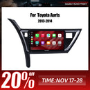 Dasaita Android13 Car Stereo for Toyota Auris 2013–2014 | 10.2" QLED Touchscreen | Wireless CarPlay & Android Auto | Plug & Play GPS Navigation | DAB+ Digital Radio | 6GB/8GB RAM + 64GB/256GB | DTS Premium Sound | 4G LTE & WiFi