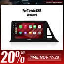 Dasaita Android13 Car Stereo for Toyota C-HR/CHR/C HR 2016-2020 Wireless Carplay & Android Auto Car Radio | Qualcomm 665 | 9" QLED Screen | Wifi+4G LTE | 6G/8G+64G/256G |DTS|GPS Navigation Head Unit | Optical Output