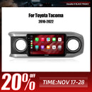 Dasaita Android13 Car Stereo for Toyota Tacoma 2016-2022 Wireless Carplay & Android Auto Car Radio|Qualcomm 665|10.2"/11.6" QLED Screen|Wifi+4G LTE|8+256G|DTS Head Unit|Optical Output
