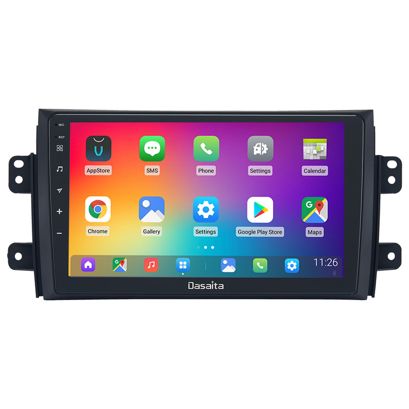 Dasaita Vivid11 Suzuki SX4/Sedici 2006-2010 Car Stereo 9" Carplay Android Auto PX6 4+64G 1280*720 DSP Radio