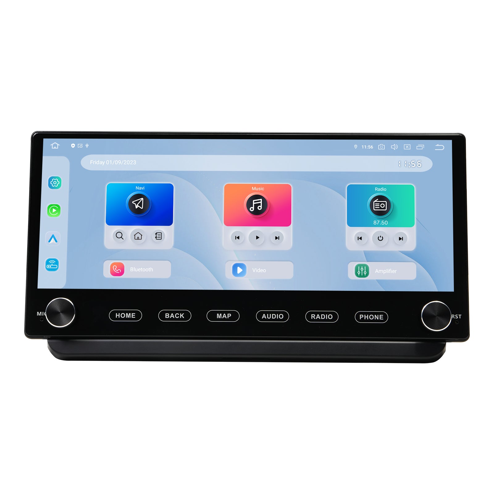 Dasaita Android13 Car Stereo for Toyota Corolla 2019-2022 Wireless Carplay & Android Auto Car Radio | Qualcomm 665 | 12.3" QLED Screen | Wifi+4G LTE | 8G+256G | DTS|GPS Navigation Head Unit | Optical Output