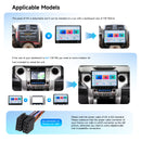 Dasaita Android13 Car Stereo for Universal 2 Din 11.6" Wireless Carplay & Android Auto Car Radio | Qualcomm 665 |2K QLED Screen| Wifi+4G LTE|6G+64G|DTS|GPS Navigation Head Unit|Optical Output