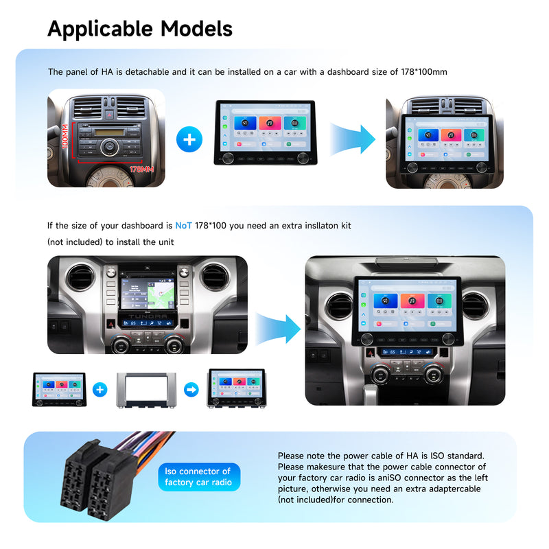 Dasaita Android13 Car Stereo for Universal 2 Din 10.2" Wireless Carplay & Android Auto Car Radio | Qualcomm 665 |QLED Screen| Wifi+4G LTE|6G+64G/8+256G|DTS|GPS Navigation Head Unit|Optical Output