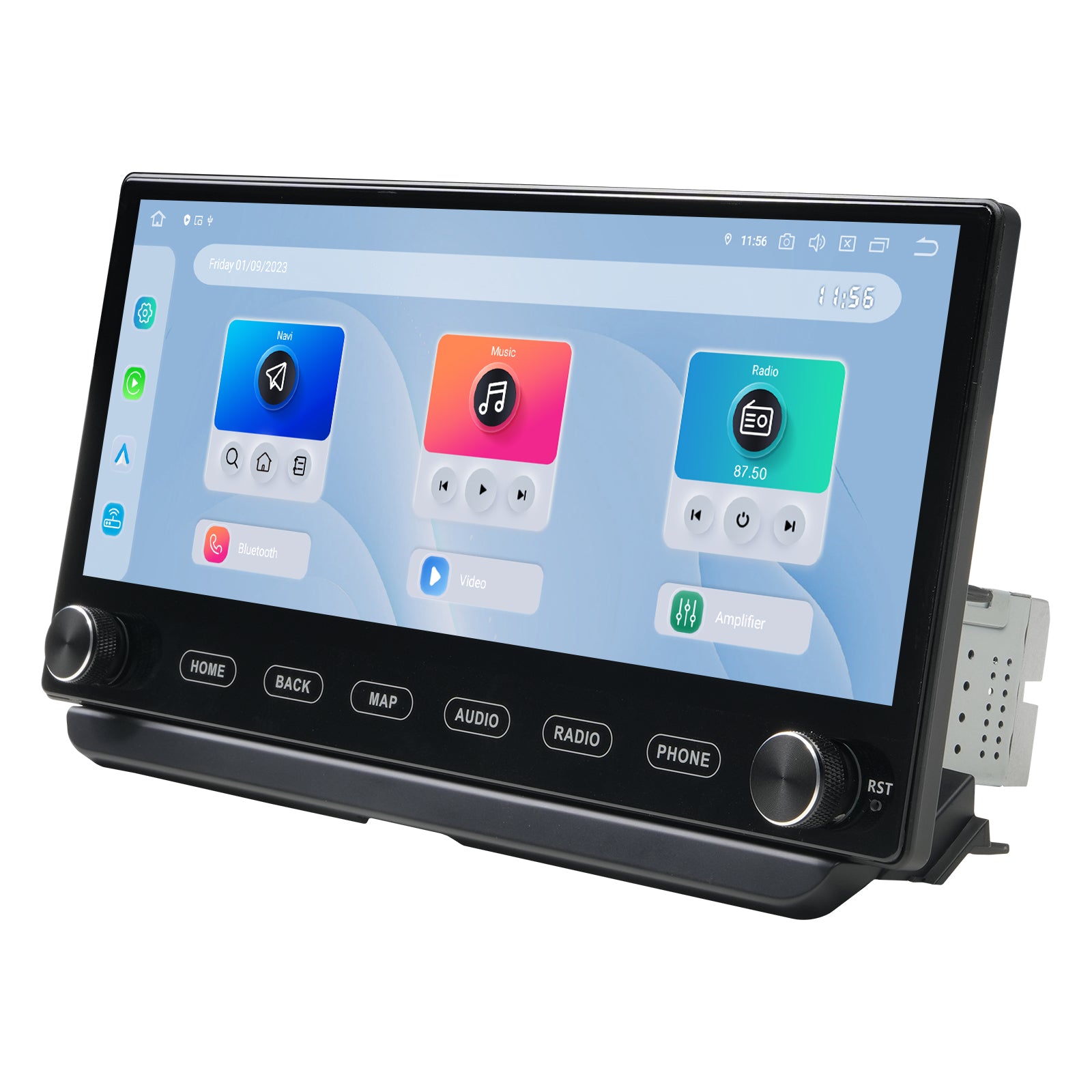 Dasaita Android13 Car Stereo for Toyota Corolla 2019-2022 Wireless Carplay & Android Auto Car Radio | Qualcomm 665 | 12.3" QLED Screen | Wifi+4G LTE | 8G+256G | DTS|GPS Navigation Head Unit | Optical Output