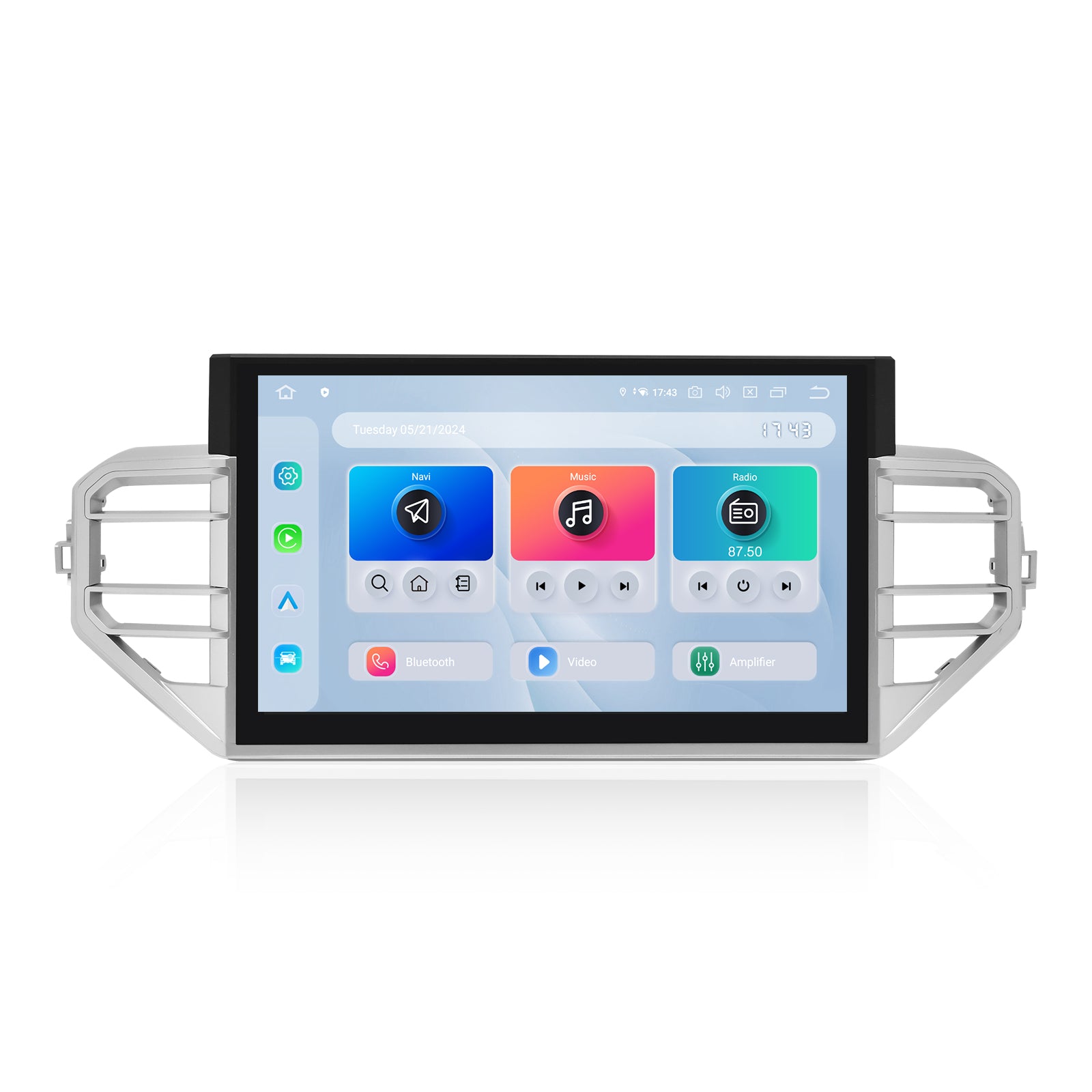 Dasaita for 2022-2025 Toyota Tundra Android 13 Car Stereo | Wireless CarPlay & 14" QLED Touchscreen | 4G LTE & 8GB RAM for Off-Road Audio|AHD Camera