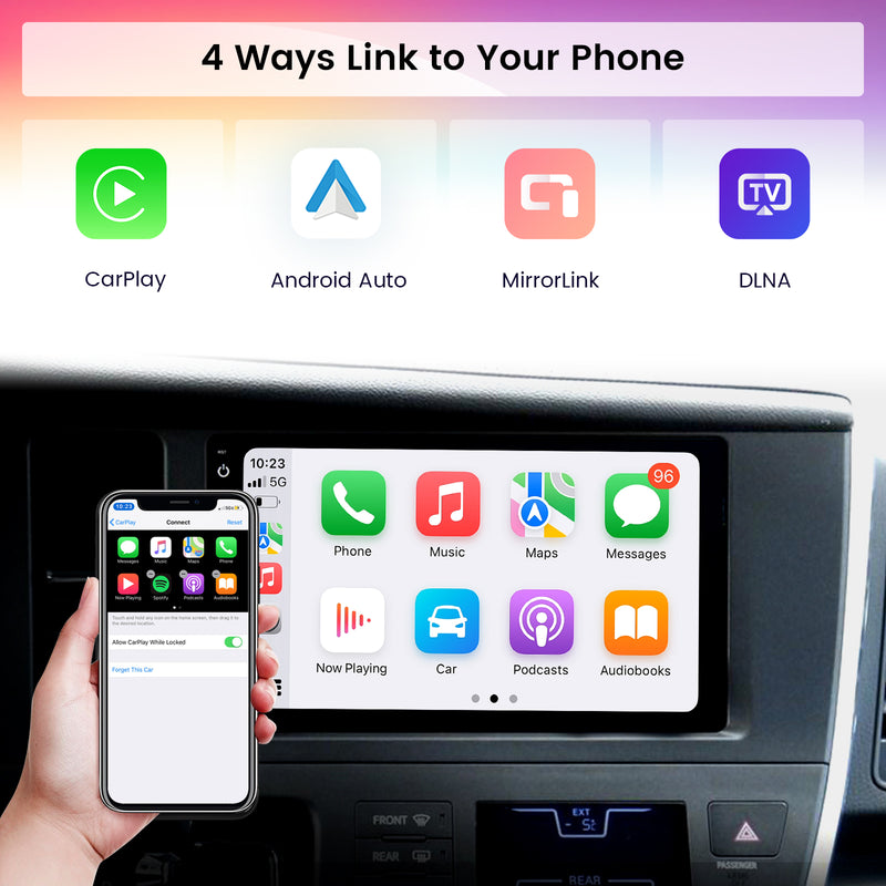 Modern Car Stereo for Toyota
