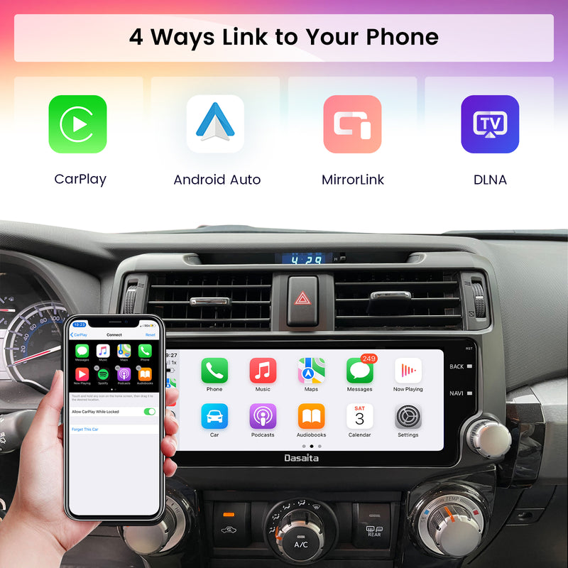 Dasaita Toyota 4Runner Wireless carplay