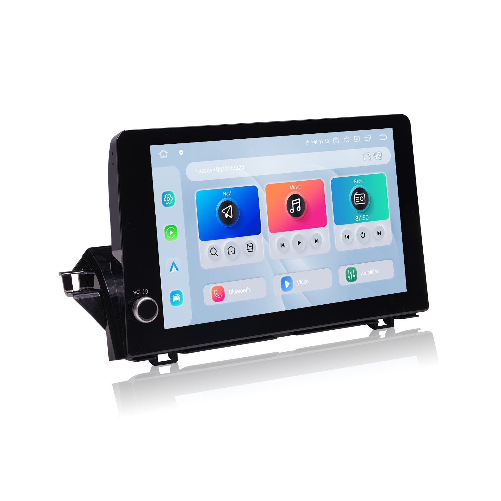 Dasaita 11.6" Android 13 Head Unit for Toyota Camry 2021-2023 | Wireless CarPlay, Volume Knob, 8GB+256GB