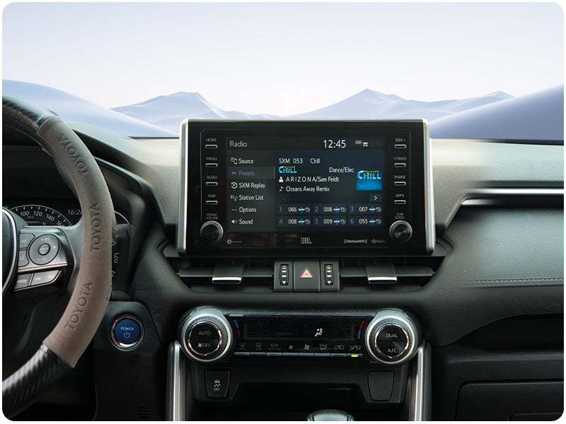 BEFORE — Original Toyota RAV4 Radio