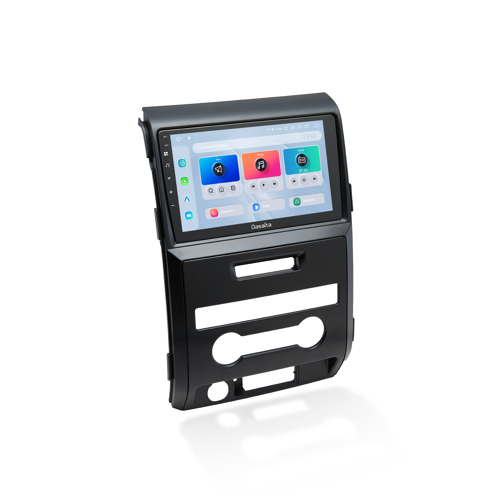 Dasaita Android 13 Car Stereo for Ford Raptor F150 2009-2014 Wireless Carplay & Android Auto Car Radio | Qualcomm 665 | 9" QLED Screen | Wifi+4G LTE | 6G+64G|SWC|GPS Navigation Head unit|DTS| Optical Output