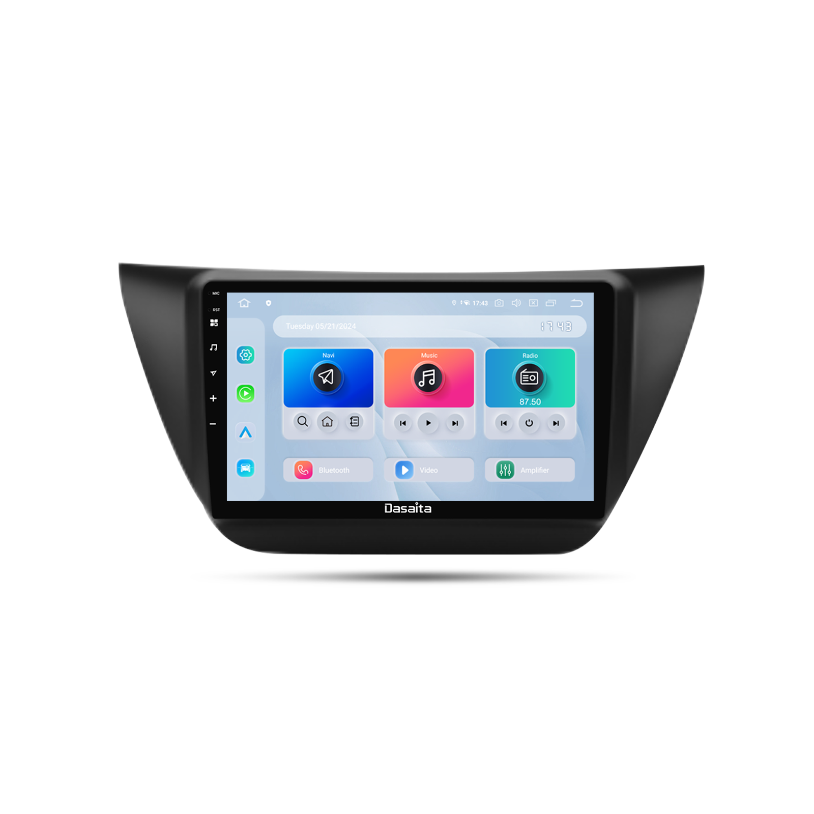 Dasaita Android13 Car Stereo for Mitsubishi Lancer EVO 9 2005-2007 Wireless Carplay & Android Auto Car Radio | Qualcomm 665 | 9" QLED Screen | Wifi+4G LTE | 6G+64G | DTS|GPS Navigation Head Unit | Optical Output