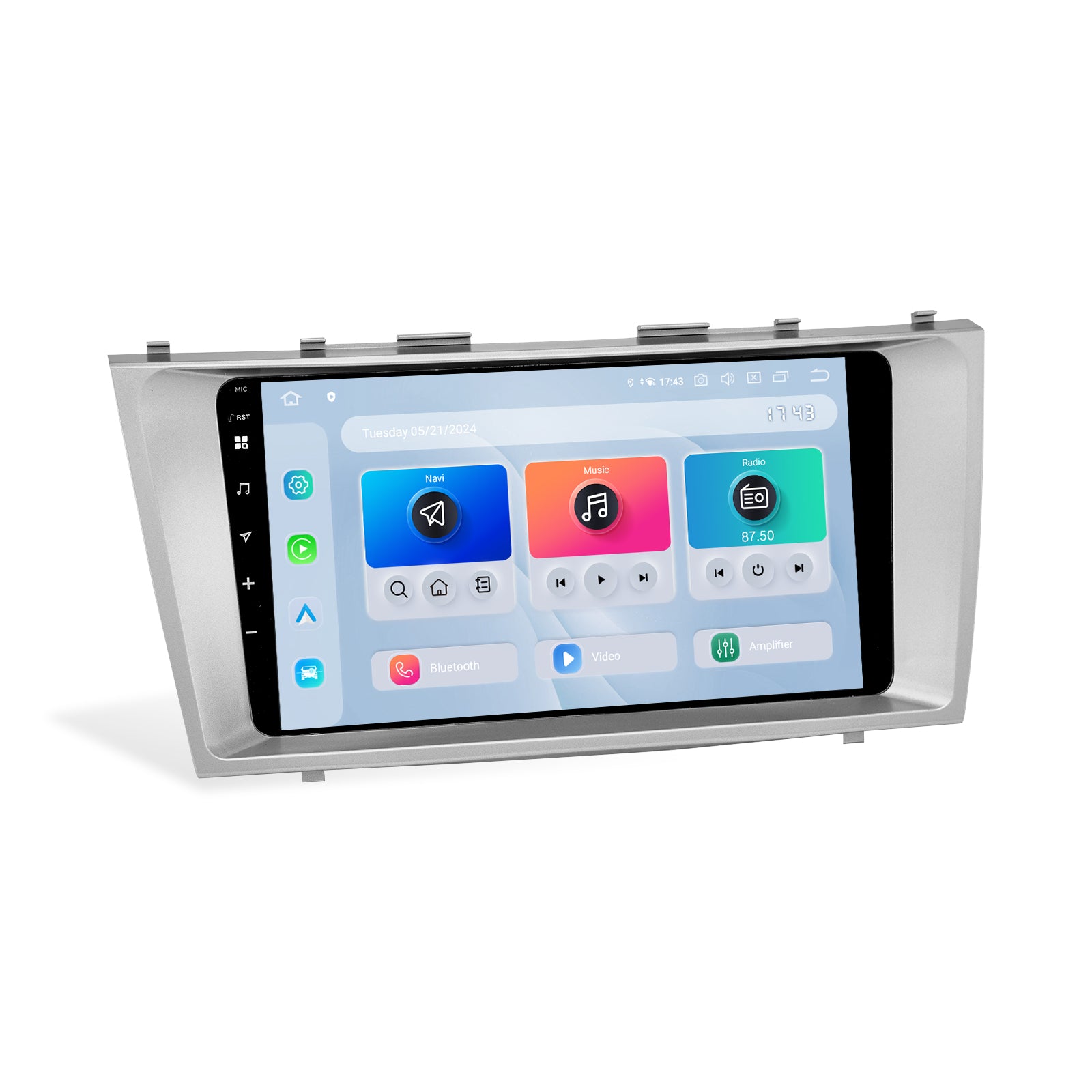 Dasaita Android 13 Car Stereo for Toyota Camry 2007–2011 – 9” QLED Touchscreen, Wireless CarPlay & Android Auto, Plug & Play Radio Upgrade with GPS, 4G LTE,DTS Audio