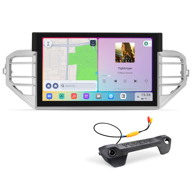 Dasaita Vivid13 Car Stereo for Toyota Tundra 2022-2024 Wireless Carplay & Android Auto Car Radio | Qualcomm 665 | 14" 2K QLED Screen | Wifi+4G LTE |8G+256G | DTS|GPS Navigation Head Unit | Optical Output