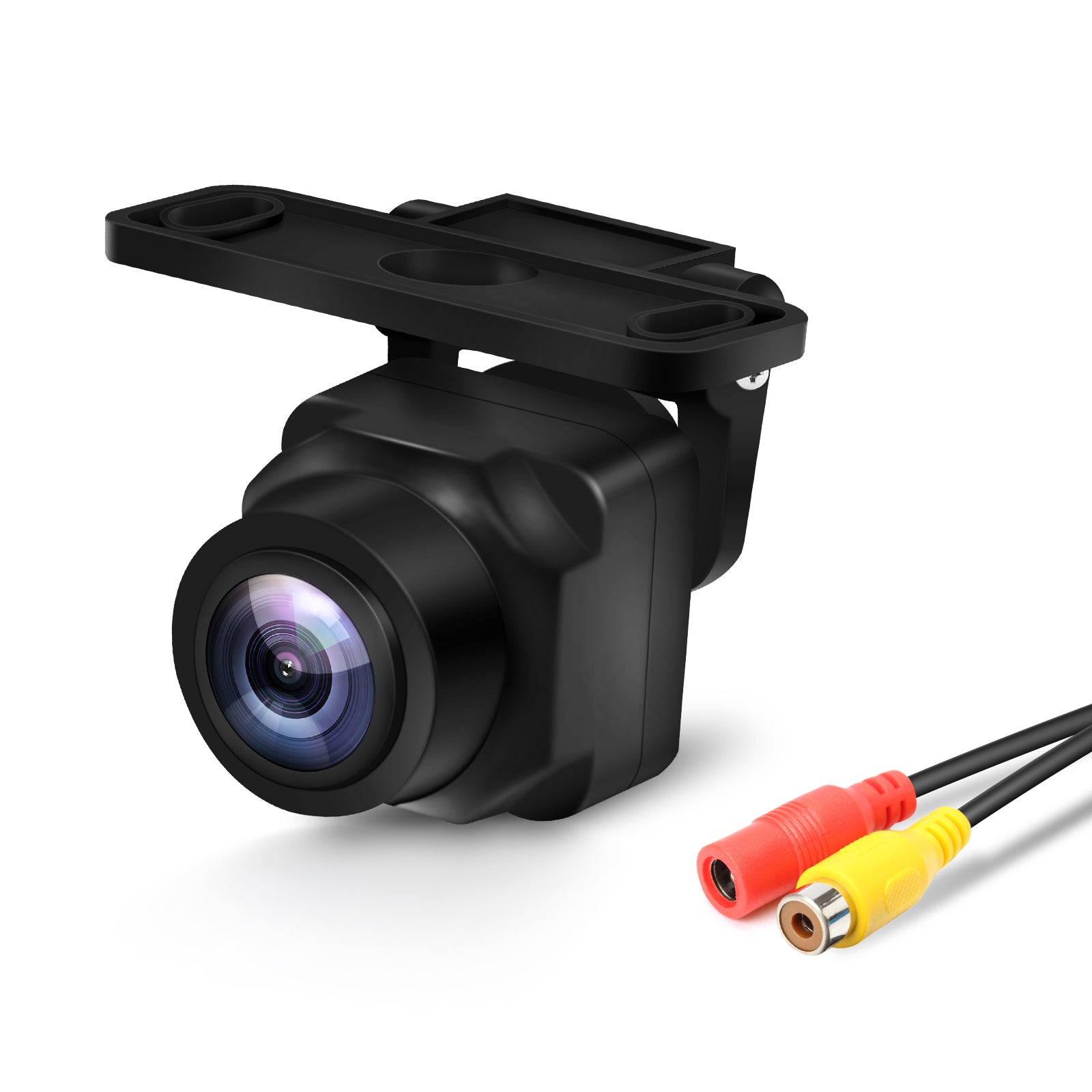 BCSMMCAR Front View Backup Camera – 170° HD, 12V, Waterproof, Universal Fit, Matte Black