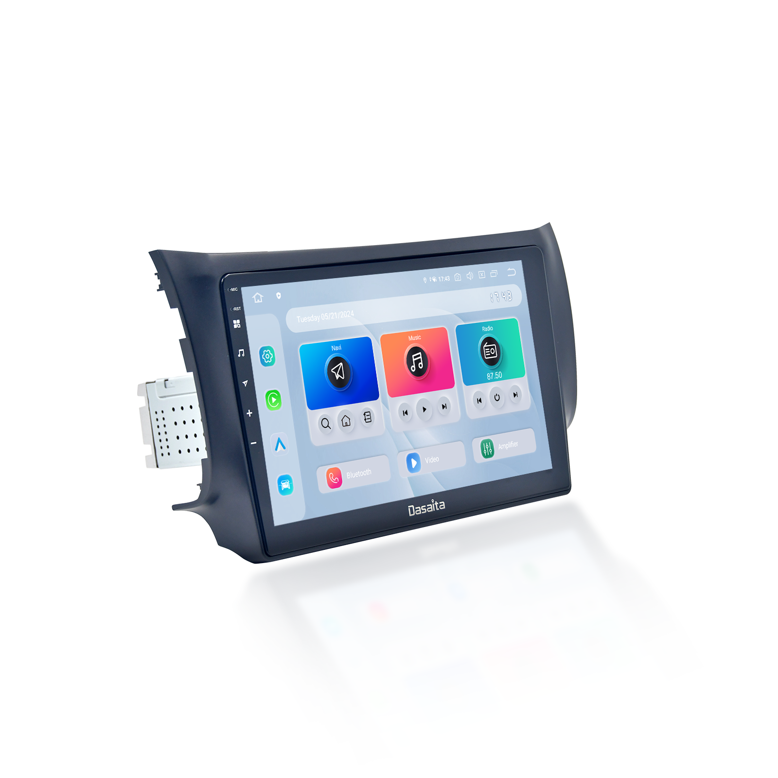 Dasaita Android 13 Car Stereo for Nissan Sylphy Pulsar Sentra 2012-2018 Wireless Carplay & Android Auto Car Radio | Qualcomm 665 | 10.2" QLED Screen | Wifi+4G LTE | 6G+64G | DTS Head Unit | Optical Output