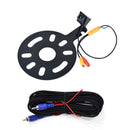 Dasaita Backup Camera for Jeep Wrangler 2007-2018 Spare Tire Mount, Rear View Aftermarket Camera for JK JKU Rubicon Sahara Sport Unlimited w/Wiring Harness, 170°Wide Angle, IP68 Waterproof, Guidelines