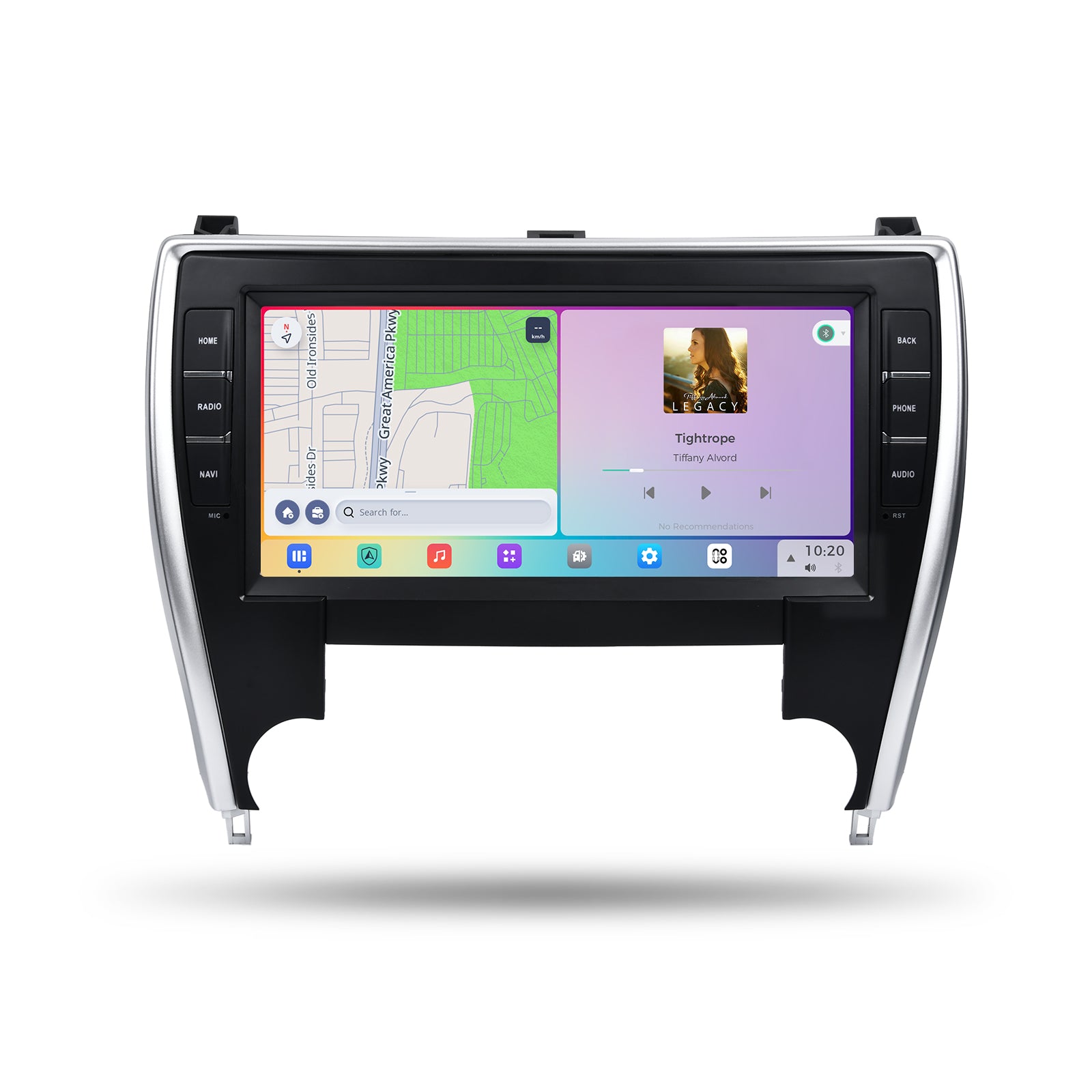 Dasaita Vivid13 Car Stereo for Toyota Camry 2015-2017 Wireless Carplay & Android Auto Car Radio | Qualcomm 665 | 10.33" QLED Screen | Wifi+4G LTE | 8G+256G | DTS|GPS Navigation Head Unit | Optical Output