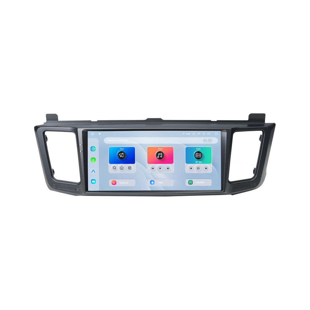 Dasaita 10.33 inch Android 13 head unit installed in Toyota RAV4 2013-2018 dashboard