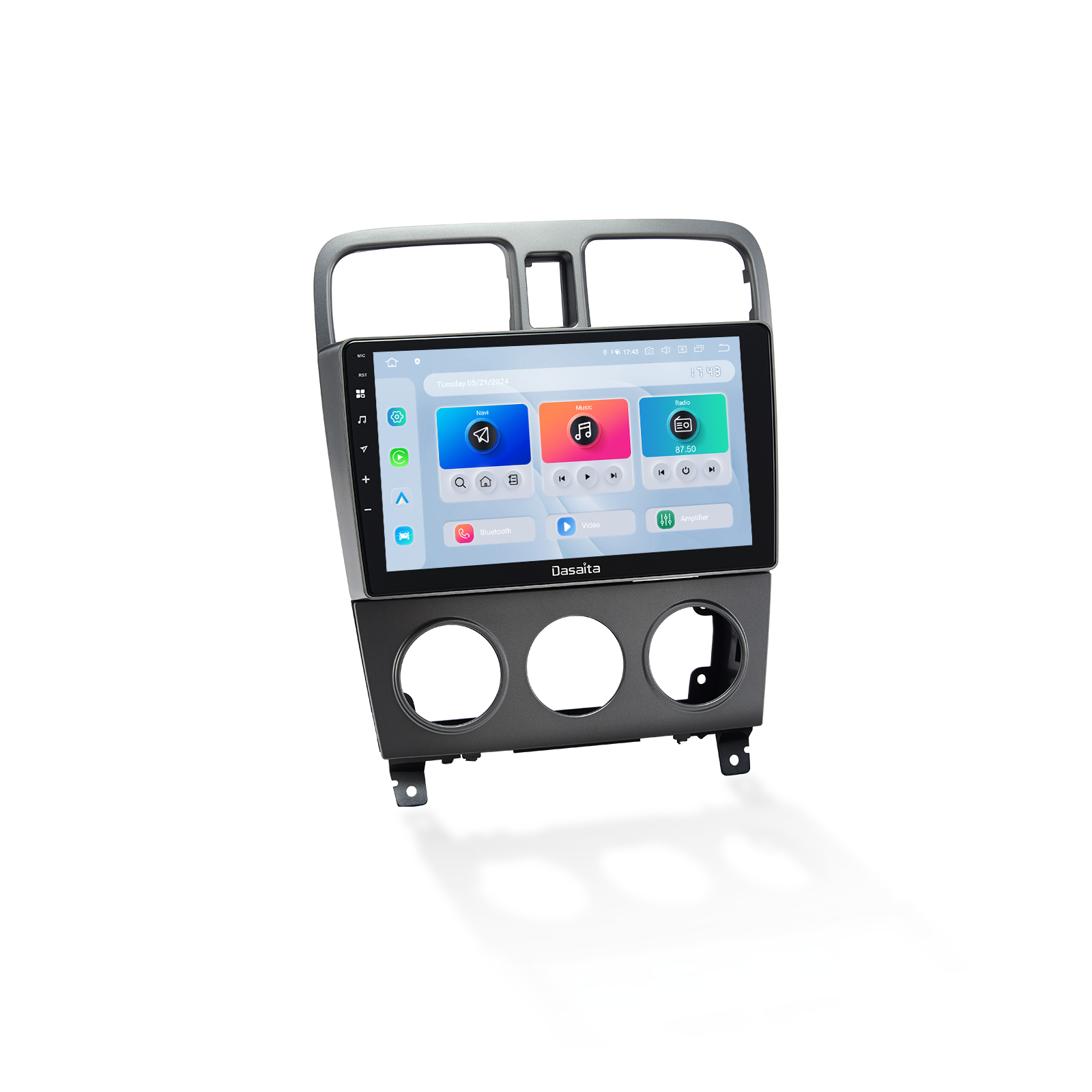 Dasaita Android 13 Car Stereo for Subaru Forester 2 2004-2007 Wireless Carplay & Android Auto Car Radio | Qualcomm 665 | 9" QLED Screen | Wifi+4G LTE | 6G+64G | DTS Head Unit | Optical Output