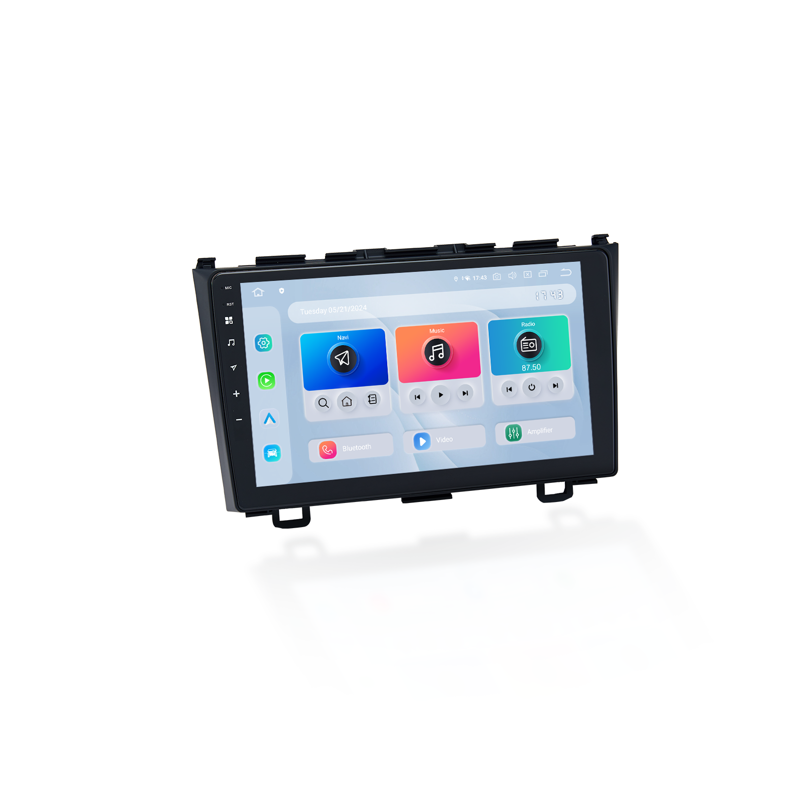 Dasaita Android13 Car Stereo for Honda CRV 2007-2011 Wireless Carplay & Android Auto Car Radio| Qualcomm 665 | 9" QLED Screen | Wifi+4G LTE |6G+64G|DTS|GPS Navigation Head Unit| Optical Output