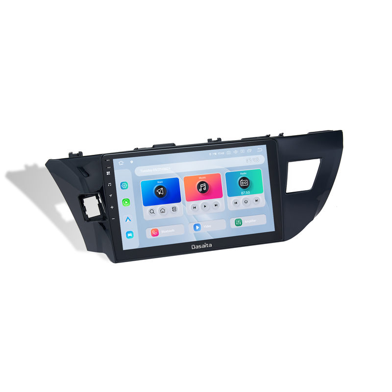 Dasaita Android13 Car Stereo for Toyota Corolla 2014-2016 LHD Wireless Carplay & Android Auto Car Radio | Qualcomm 665 | 10.2"/10.33" QLED Screen | Wifi+4G LTE | 6G+64G/8G+256G | DTS|GPS Navigation Head Unit | Optical Output