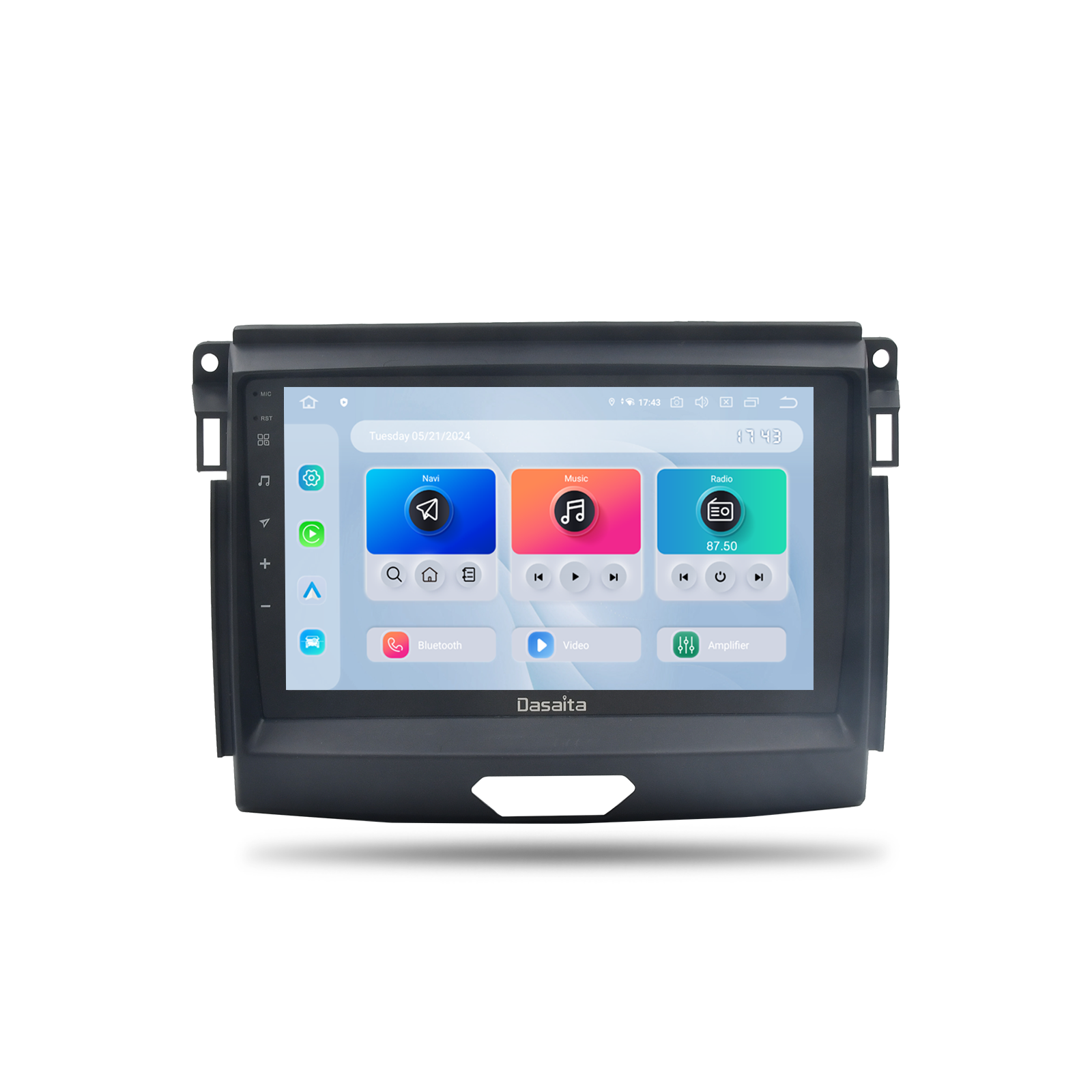 Dasaita Android13 Car Stereo for Ford Ranger 2016-2019 Wireless Carplay & Android Auto Car Radio| Qualcomm 665 | 9" QLED Screen | Wifi+4G LTE |6G+64G|DTS|GPS Navigation Head Unit| Optical Output