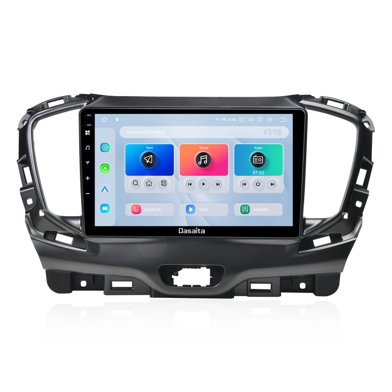Dasaita Android13 Car Stereo for GMC Terrain 2018-2024 Wireless Carplay & Android Auto Car Radio| Qualcomm 665 | 10.2" QLED Screen | Wifi+4G LTE |6G+64G|DTS|GPS Navigation Head Unit| Optical Output