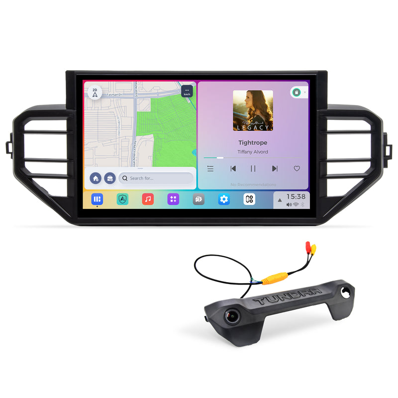 Dasaita Vivid13 Car Stereo for Toyota Tundra 2022-2024 Wireless Carplay & Android Auto Car Radio | Qualcomm 665 | 14" 2K QLED Screen | Wifi+4G LTE |8G+256G | DTS|GPS Navigation Head Unit | Optical Output