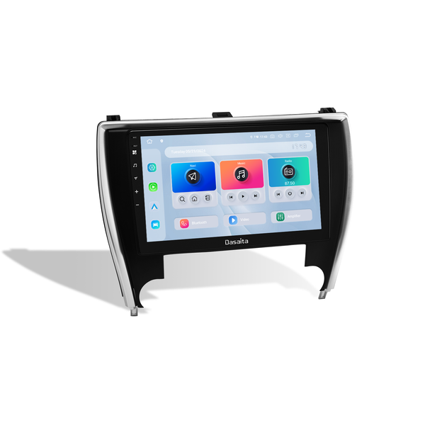 Dasaita Android13 Car Stereo for Toyota Camry 2015 2016 2017 Wireless Carplay & Android Auto Car Radio | Qualcomm 665 | 10.2" QLED Screen | Wifi+4G LTE | 6G+64G | DTS|GPS Navigation Head Unit | Optical Output