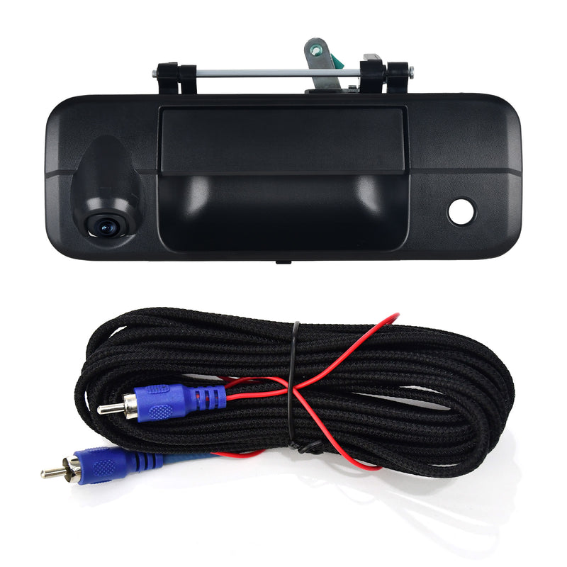 Dasaita Tailgate Handle Reverse Camera, Fit for Toyota Tundra 2007-2013 OEM Replacement, AHD 1080P Rear View Camera Backup Camera with Wiring Harness, 170° Wide Angle, IP68 Waterproof