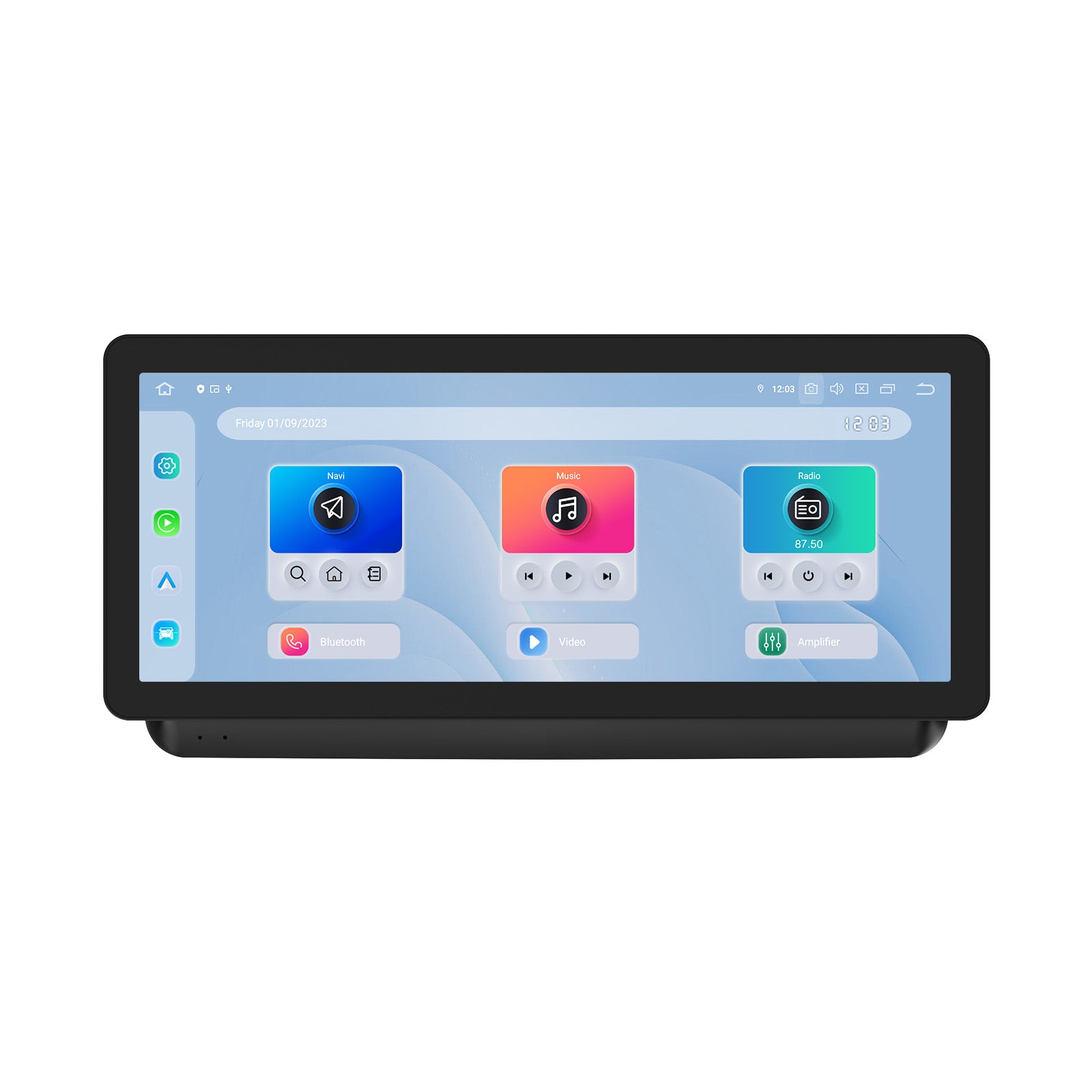 Dasaita Android 13 head unit installed in Ford Maverick 2021 2022 2023 – OEM-style plug and play upgrade