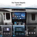 Dasaita Android13 Car Stereo for Toyota Tundra 2007-2013/Sequoia 2014-2022 LHD Wireless Carplay & Android Auto Car Radio | Qualcomm 665 | 10.2" QLED Screen | Wifi+4G LTE | 6G+64G | DTS|GPS Navigation Head Unit | Optical Output