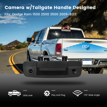 Car Rear Tailgate Handle With Backup Reverse Camera For 09-17 Dodge Ram 1500 2500 3500 Aa0d6cf0 Cc37 4eba 9f9b A825232ad790.77113928981d3c9ecf5b6166cb277db7