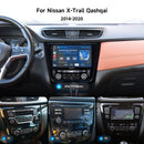 Dasaita Android 13 Car Stereo for Nissan X-Trail Qashqai Rogue 2014-2020 Wireless Carplay & Android Auto Car Radio | Qualcomm 665 | 10.2" QLED Screen | Wifi+4G LTE | 6G/8G+64G/256G| DAB+|SWC|GPS Navigation Head unit|DTS| Optical Output