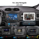 Dasaita Android13 Car Stereo for Jeep Renegade 2015-2022 Wireless Carplay & Android Auto Car Radio| Qualcomm 665 | 9" QLED Screen | Wifi+4G LTE |8G+256G|DTS|GPS Navigation Head Unit| Optical Output