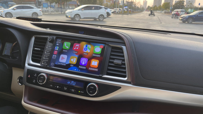 Dasaita Android13 Car Stereo for Toyota Highlander 2015-2019 Wireless Carplay & Android Auto Car Radio | Qualcomm 665 | 10.2" QLED Screen | Wifi+4G LTE | 6G/8G+64G/256G | DTS|GPS Navigation Head Unit | Optical Output