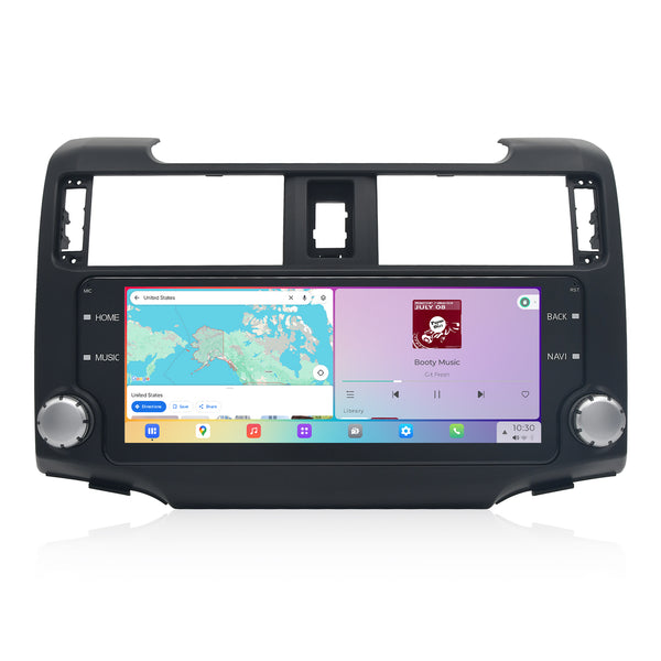 Dasaita Vivid13 Toyota 4Runner 2010-2023 Car Stereo 10.25 Inch 2K Wireless Carplay Android Auto 8G+256G Android13 Black 1920*720 DTS AHD Radio