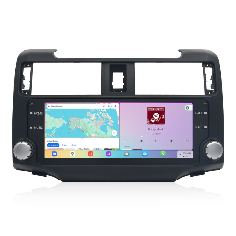 Dasaita Vivid13 Toyota 4Runner 2010-2023 Car Stereo 10.25 Inch 2K Wireless Carplay Android Auto 8G+256G Android13 Black 1920*720 DTS AHD Radio