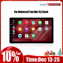 Dasaita Android13 Car Stereo for Universal 2 Din 13.3" Wireless Carplay & Android Auto Car Radio | Qualcomm 665 |2K QLED Screen| Wifi+4G LTE|6G+64G/8+256G|DTS|GPS Navigation Head Unit|Optical Output