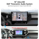 Dasaita 14" Android Head Unit for Toyota Tundra 2022–2026