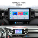 Dasaita for 2022-2025 Toyota Tundra Android 13 Car Stereo | Wireless CarPlay & 14" QLED Touchscreen | 4G LTE & 8GB RAM for Off-Road Audio|AHD Camera