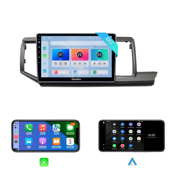 Dasaita Android12 Car Stereo for Honda RK stepwgn 2009-2015 Wireless Carplay & Android Auto Car Radio| Qualcomm 665 | 10.2" QLED Screen | Wifi+4G LTE |6G+64G|DSP|GPS Navigation Head Unit| Optical Output