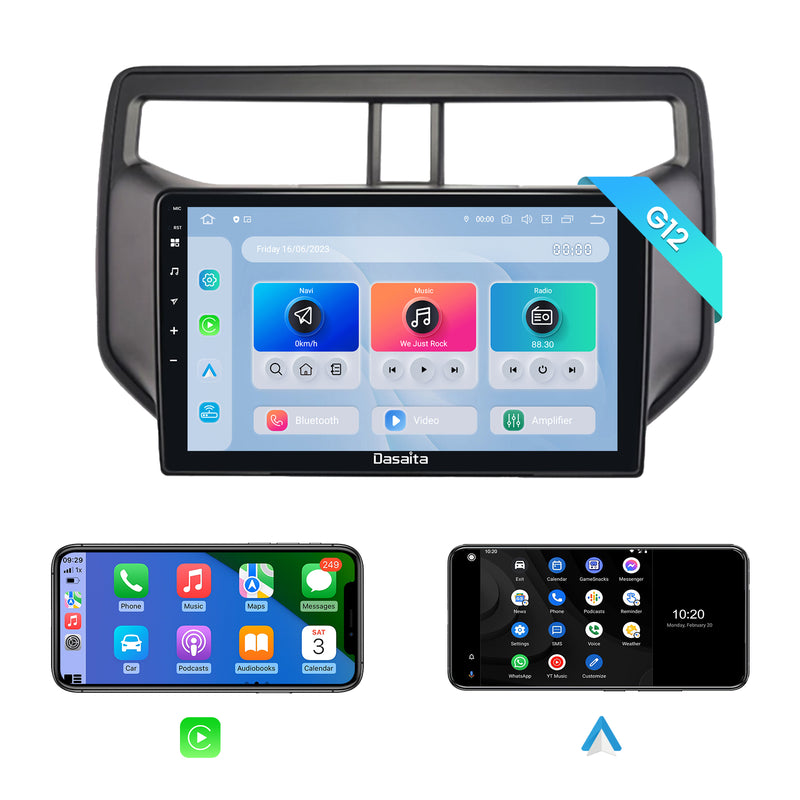 Dasaita Android12 Car Stereo for Toyota Rush 2018-2019 Wireless Carplay & Android Auto Car Radio| Qualcomm 665 | 9" QLED Screen | Wifi+4G LTE |6G+64G|DSP|GPS Navigation Head Unit| Optical Output