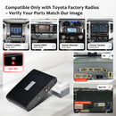 Dasaita HA-ST5 Plug & Play 4-Channel Car DSP Amplifier - High Power, Bluetooth Audio, Extreme Temp Resistance, Customizable Sound for Premium In-Car Audio