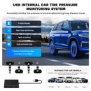 Dasaita USB TPMS APP good quality Car Tire Pressure Monitoring Sensor external system real time for Android car stereo player Accessory