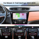 Dasaita Vivid13 Nissan Rogue X-Trail Qashqai 2014-2020 Android Head Unit | Keep Factory Bose, 360 Camera & Climate Control | 10.33" QLED Touchscreen w/ Knob | 8+256GB, Qualcomm 665